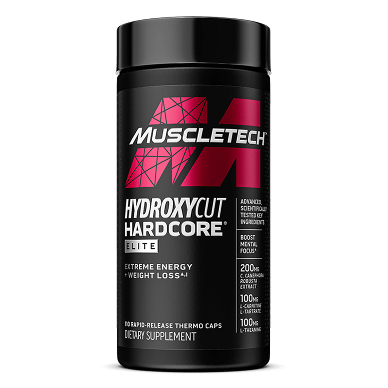 Muscletech Hydroxycut Hardcore Elite Dietary Supplement, 110 Capsules