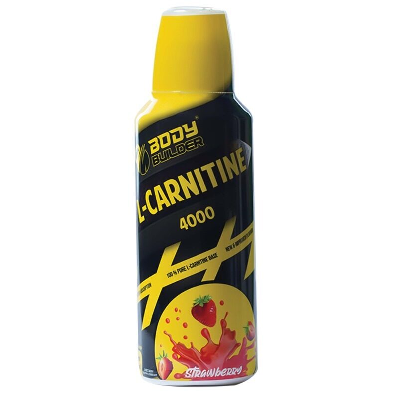 

Body Builder L Carnitine, 4000 mg, 25 Servings, Strawberry