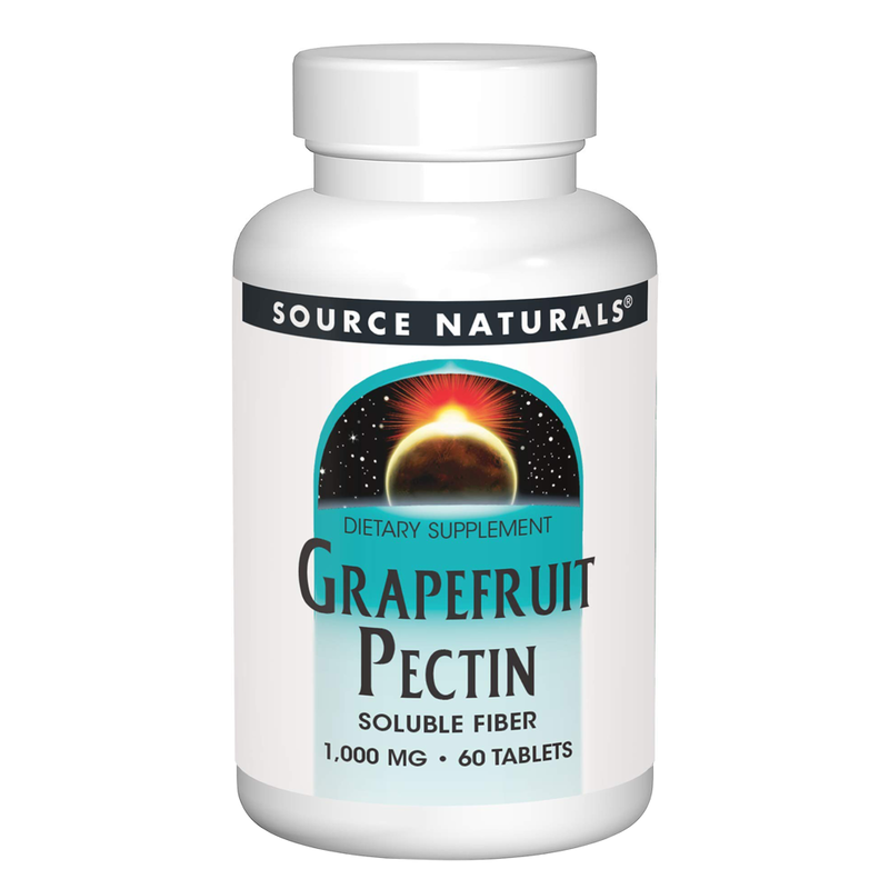 

Source Naturals Grapefruit Pectin, 60 Tablets, 1000 mg