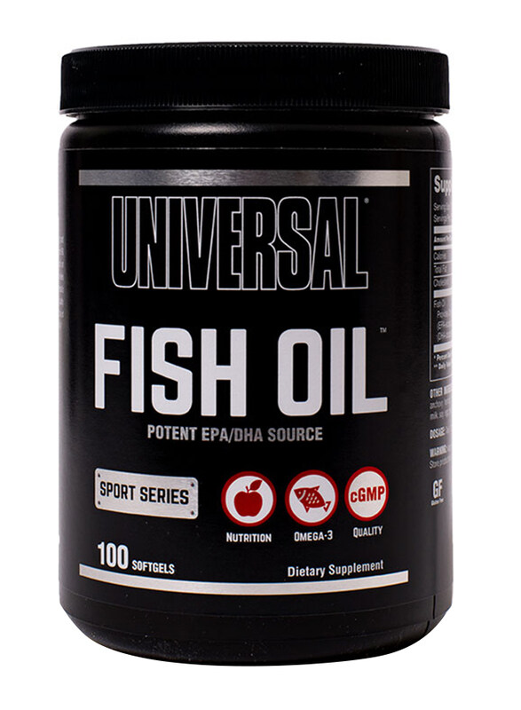 

Universal Nutrition Fish Oil, 100 Softgels