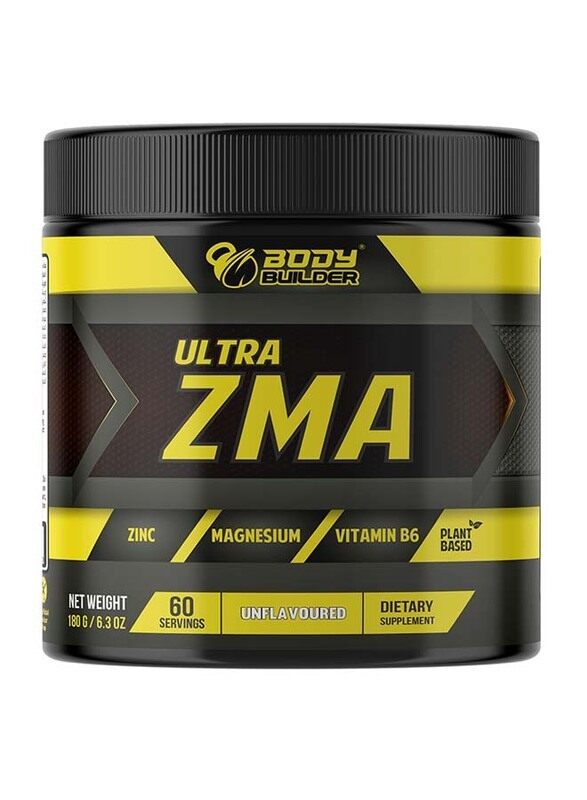 

Body Builder Ultra ZMA, 60 Servings, Unflavored