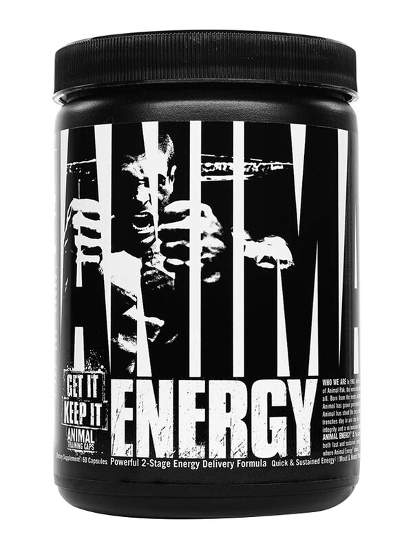 

Universal Nutrition Animal Energy, 60 Capsules