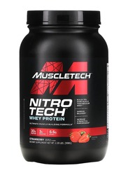 Muscletech Nitro Tech Whey Protein Powder, 998gm, Strawberry