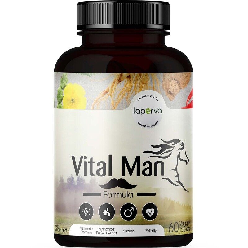 

Laperva Vital Man Formula Food Supplement, 60 Tablets