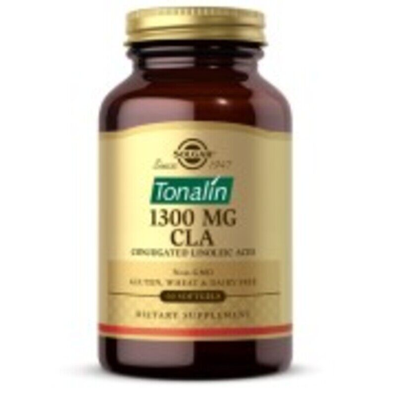 

Solgar Tonalin Cla, 1300 mg, 60 Softgels