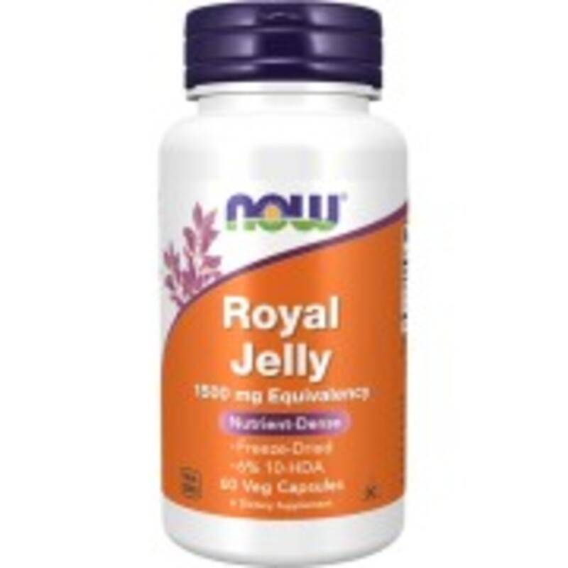 Now Royal Jelly, 1500 mg, 60 Veggie Capsules
