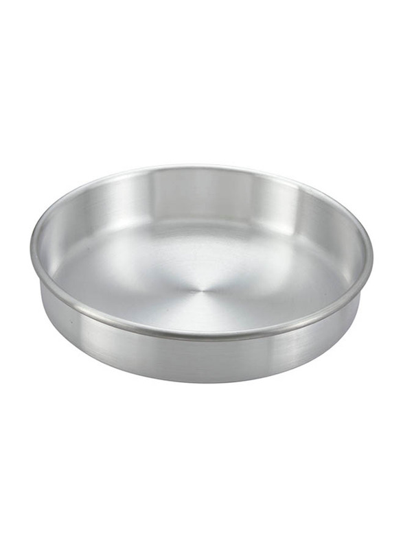 Winco 12 x 2-inch Round Aluminium Cake Pan, Silver