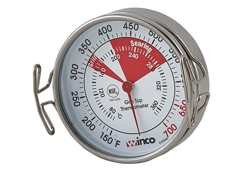 Winco Grill Surface Thermometer, 2-1/4 inch Dial
