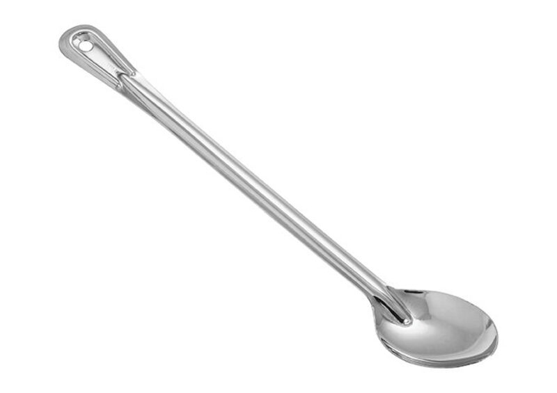 Winco 18" SOLID STAINLESS STEEL BASTING SPOON