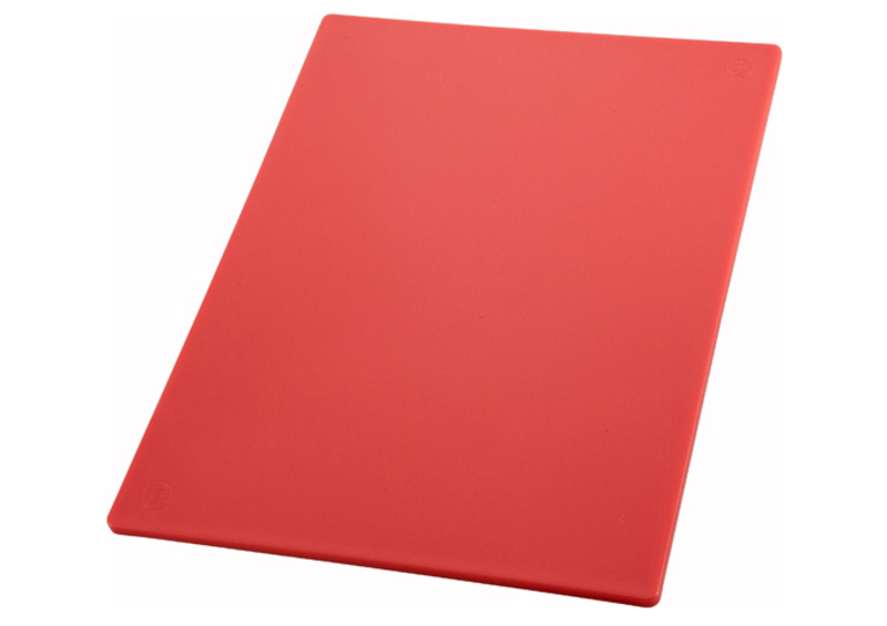 Winco Cutting Board, 18" X 24", Red