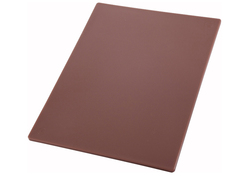 Winco Cutting Board, 18" X 24", Brown