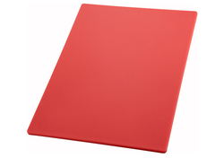 Winco Cutting Board, 15" X 20", Red