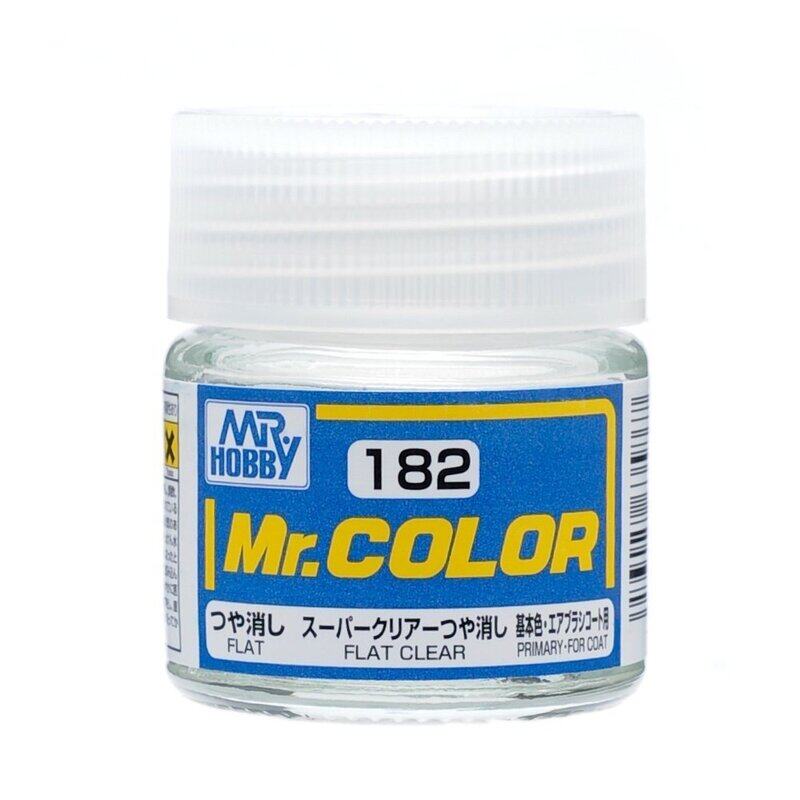 

GSI Creos C182 Mr. Color (10ml) Flat Super Clear (Flat)