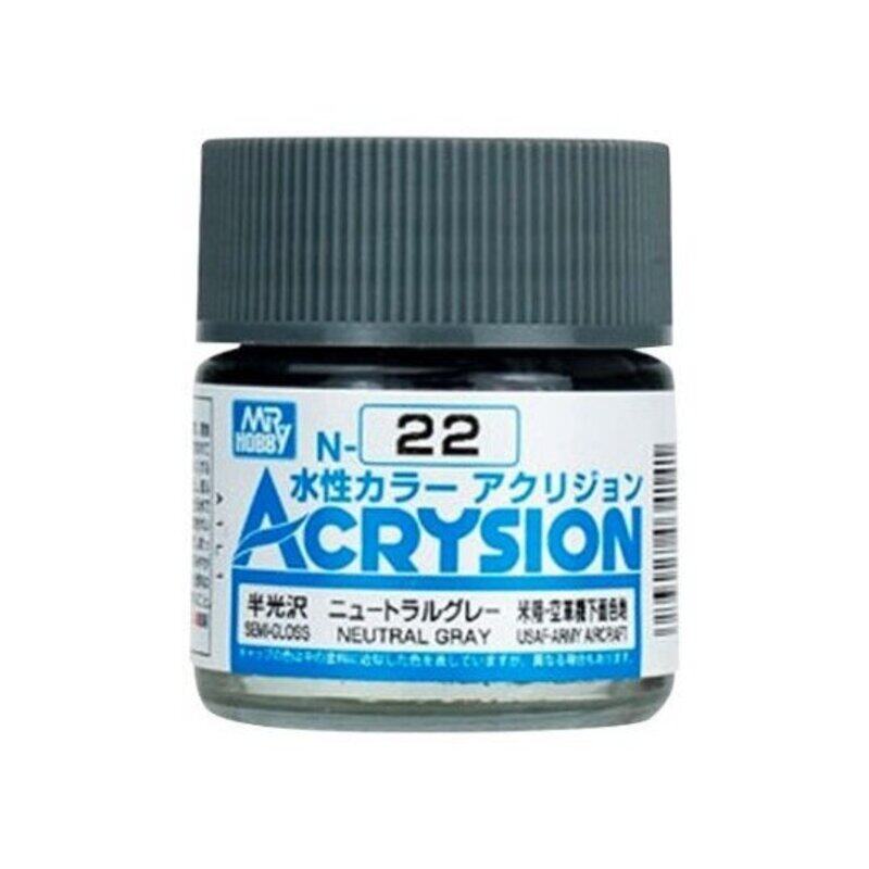 GSI Creos N022 Acrysion (10ml) Neutral Gray (Gloss)