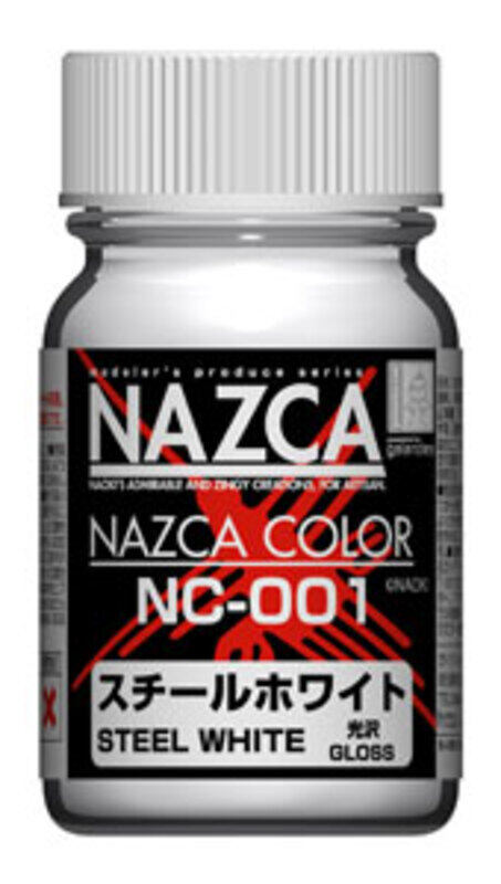 

Gaianotes NAZCA Color (15ml) NC-001 Steel White (Gloss)