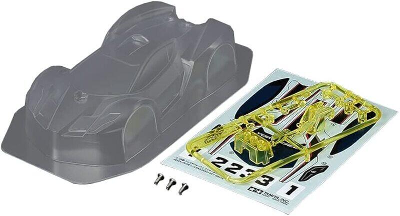 

Tamiya Mini 4WD GUP Festa Jaune L Clear Body Set (Polycarbonate)