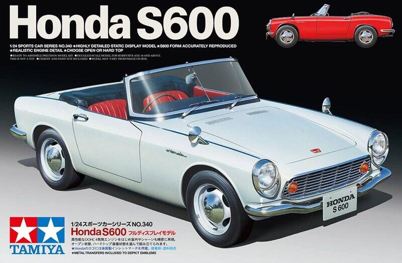 Tamiya 1/24 Sports Car #340 Honda S600