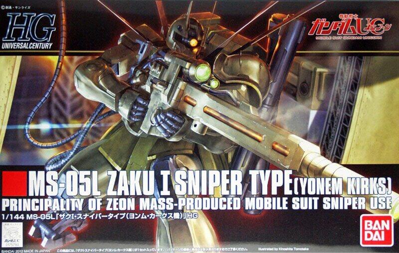 

Bandai 1/144 HGUC #137 Zaku I Sniper Type Yonem Kirks Custom