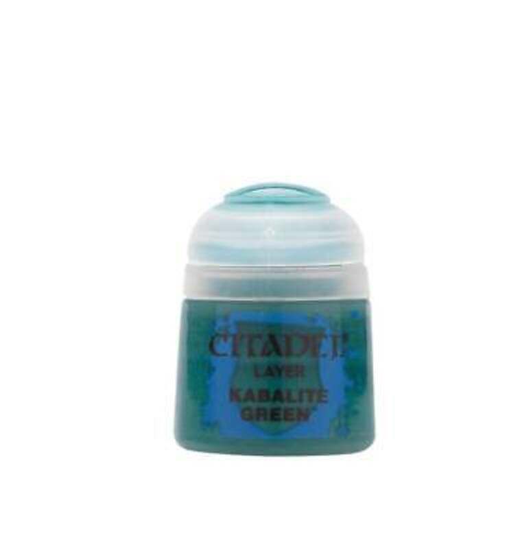 

Games Workshop Citadel Layer Paint (12ml) Kabalite Green
