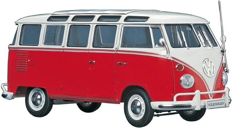 

Hasegawa 1/24 HC10 Volkswagen Type 2 Camper Van 23 Windows "Samba