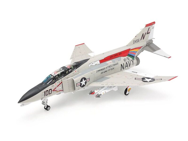 

Tamiya Aircraft Models 1/48 Scale #121 U.S. Fighter McDonnell F-4B Phantom II