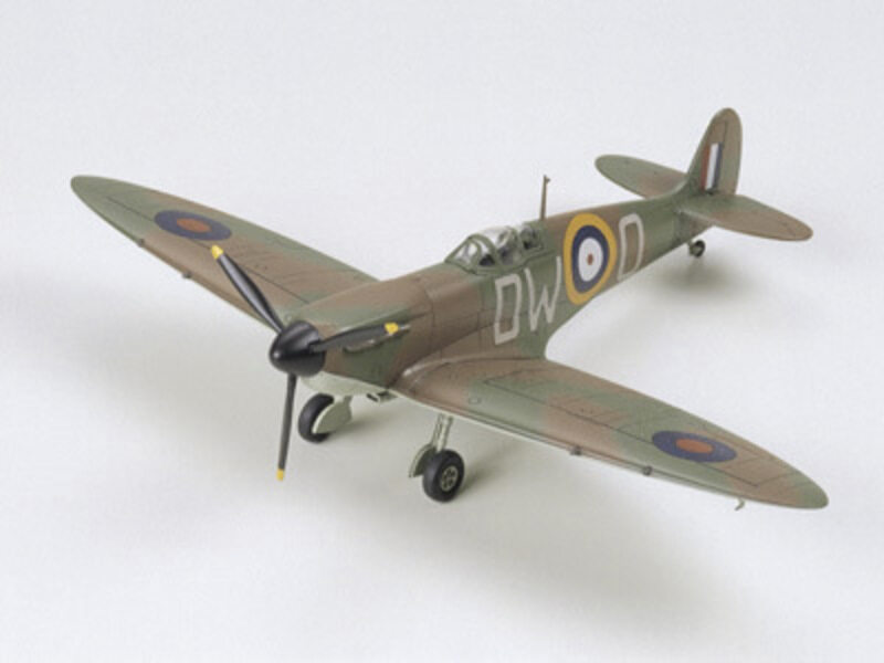 

Tamiya Aircraft Models 1/72 Scale #48 British Fighter Supermarine Spitfire Mk.I