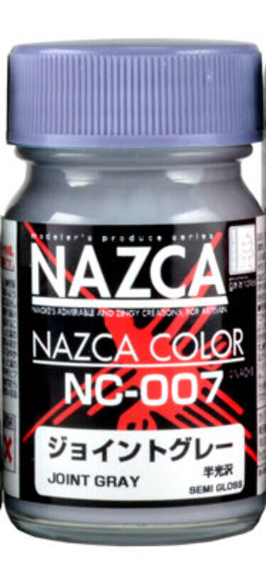 

Gaianotes NAZCA Color (15ml) NC-007 Joint Gray (Semi-Gloss)