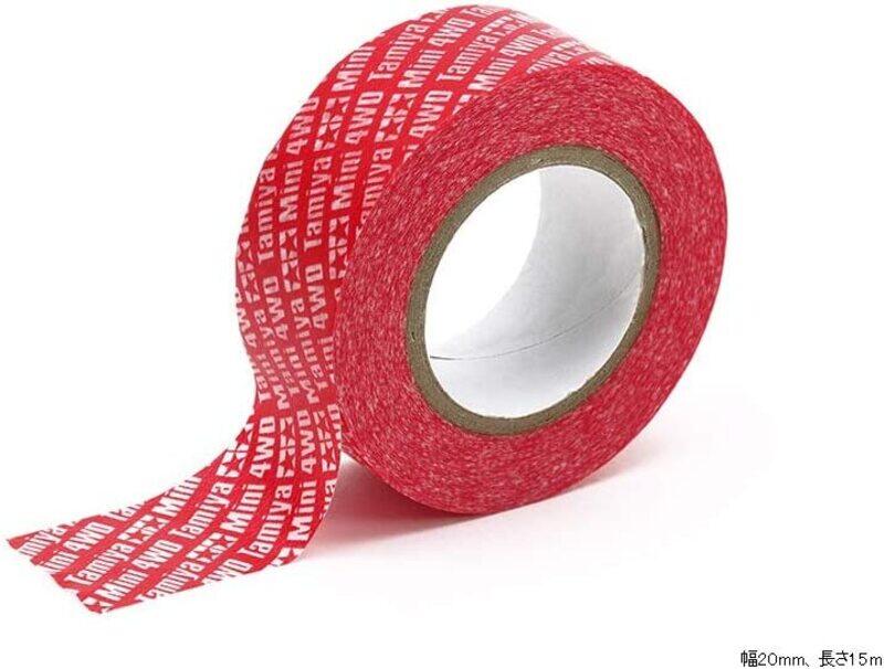 

Tamiya Mini 4WD GUP Mini 4WD Multipurpose Tape (20mm width) (Red)