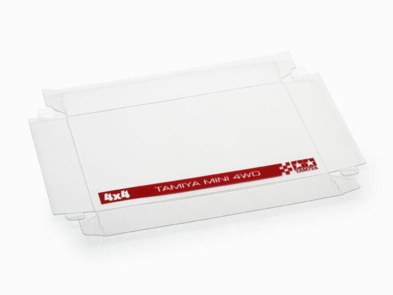 

Tamiya Mini 4WD AO Parts #1047 Basic Mini 4WD Car Box Clear Cover (3 pieces)