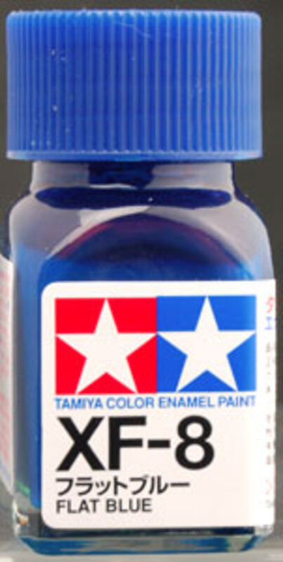 

Tamiya Enamel (10ml) Flat XF-8 Flat Blue