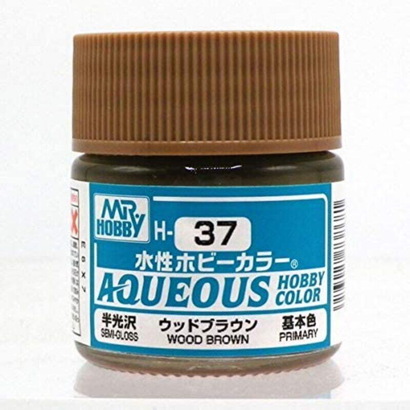 

GSI Creos H037 Aqueous Hobby Colors (10ml) Wood Brown (Gloss)