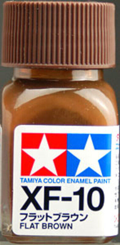 

Tamiya Enamel (10ml) Flat XF-10 Flat Brown