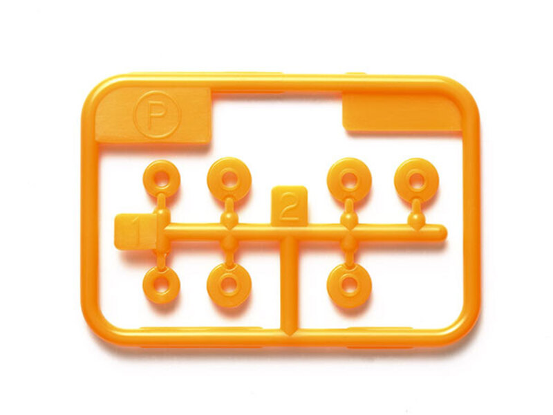 

Tamiya Mini 4WD GUP Low Friction Plastic Bearing Set Orange (620 x 5 pieces, 520 x 2 pieces)