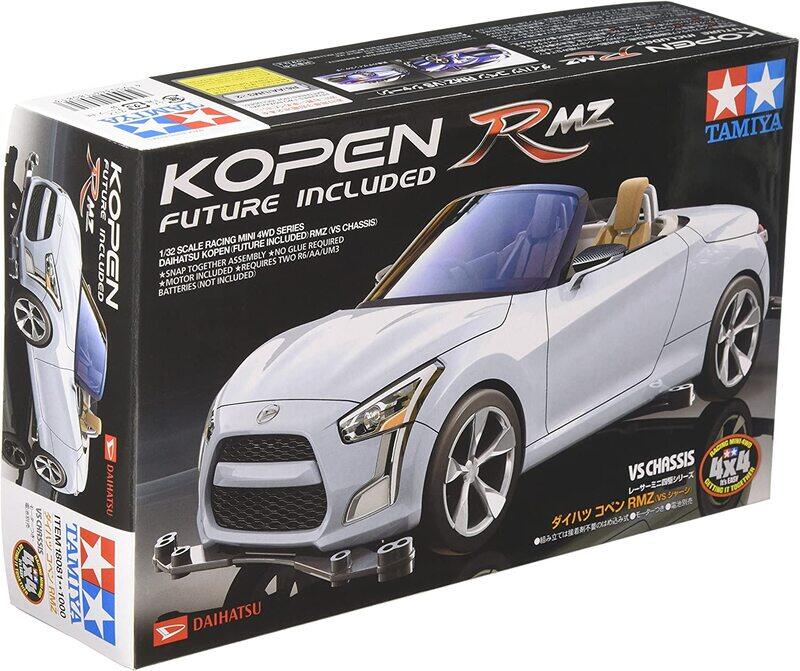 

Tamiya 1/32 Racing Mini 4WD #81 Daihatsu Kopen Future Included RMZ (VS Chassis)