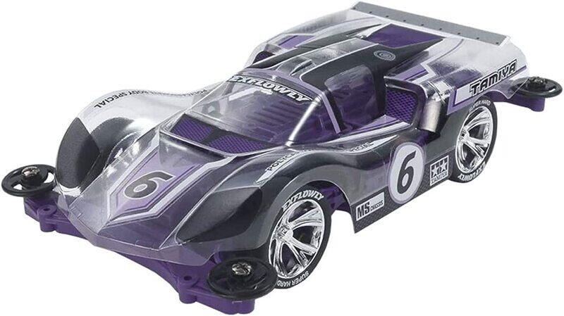 

Tamiya 1/32 Mini 4WD PRO Exflowly Polycarbonate Body Special Purple (MS Chassis)