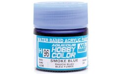 GSI Creos H096 Aqueous Hobby Colors (10ml) Smoke Blue (Gloss)