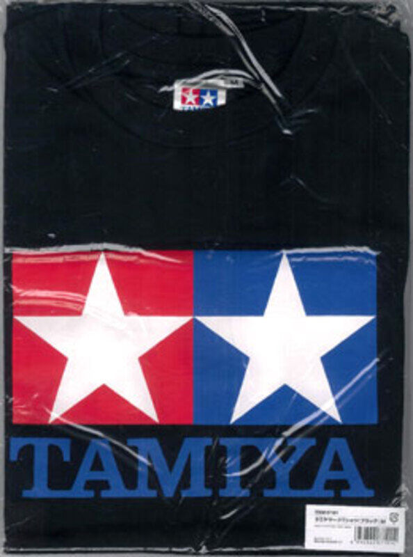 

Tamiya Logo T-Shirt Black M (Cotton 60%, Polyester 40%)