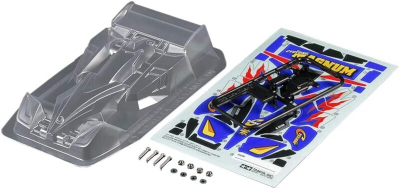 Tamiya Mini 4WD GUP Cyclone Magnum Clear Body Set (Polycarbonate)