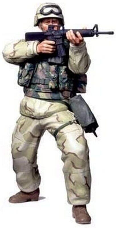 

Tamiya 1/16 World Figure #08 Modern U.S. Infantryman (Desert Uniform)