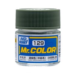 GSI Creos C129 Mr. Color (10ml) IJA Dark Green (Nakajima) (Semi-Gloss)