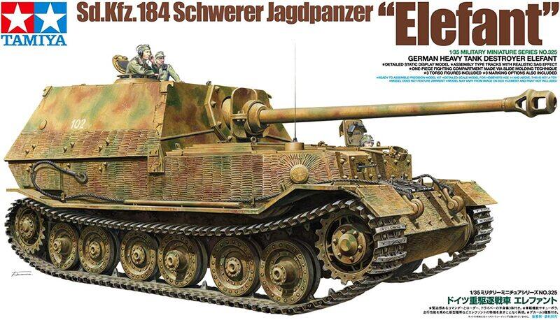 

Tamiya 1/35 MM #325 German Heavy Tank Destroyer Elefant