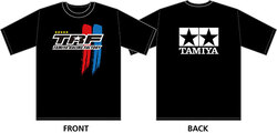 Tamiya TRF Quick-Dry T-Shirt Black M (Polyester)