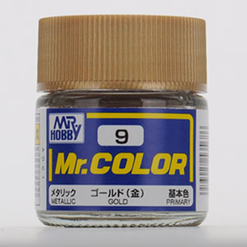 GSI Creos C009 Mr. Color (10ml) Gold (Metallic)