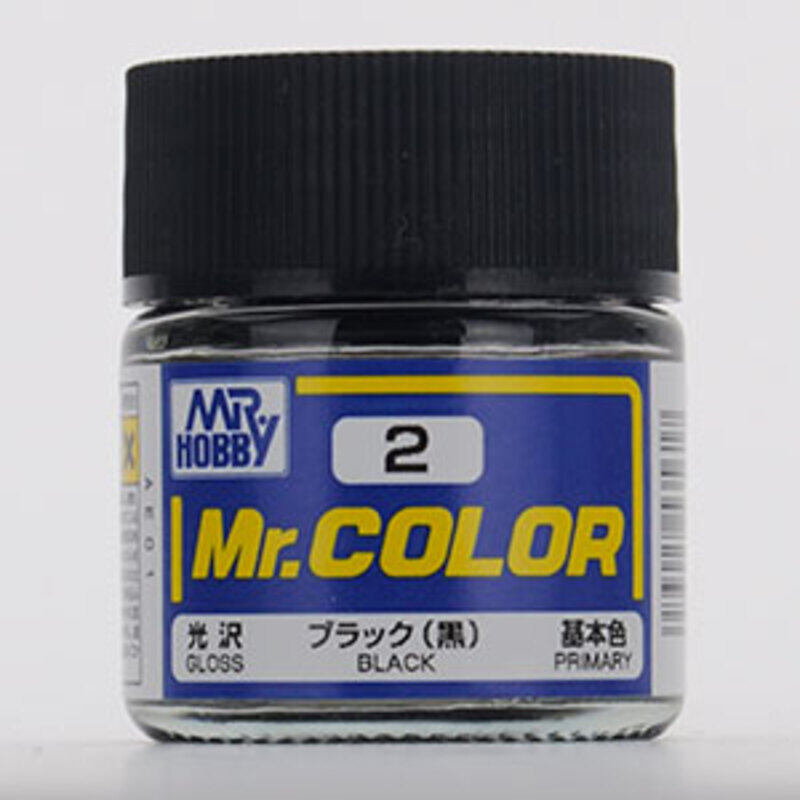 

GSI Creos C002 Mr. Color (10ml) Black (Gloss)