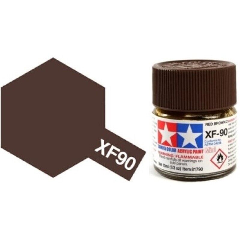 

Tamiya Acrylic (10ml) Flat XF-90 Red Brown 2