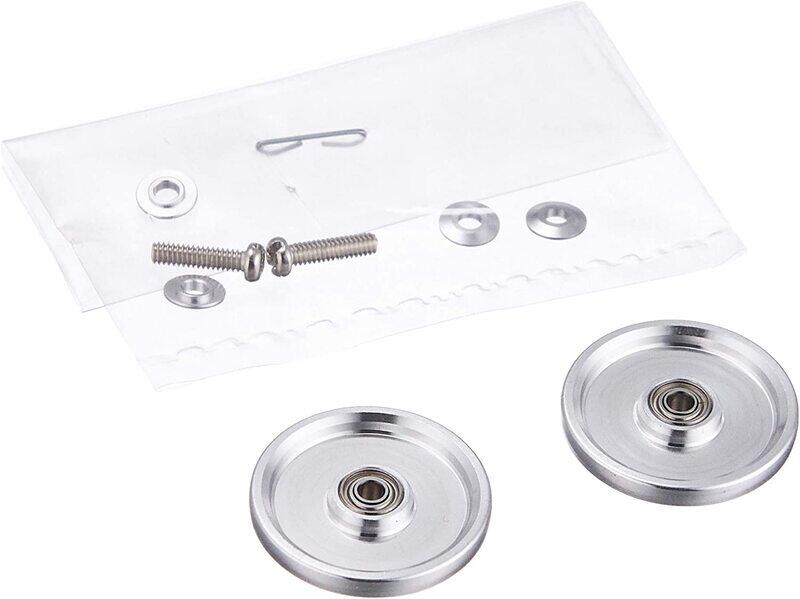 

Tamiya Mini 4WD GUP #464 HG 19mm Aluminum Ball-Race Rollers (Ringless) (2 pieces)