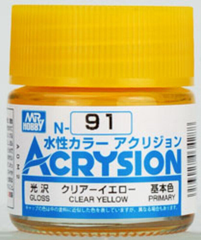 GSI Creos N091 Acrysion (10ml) Clear Yellow (Gloss)