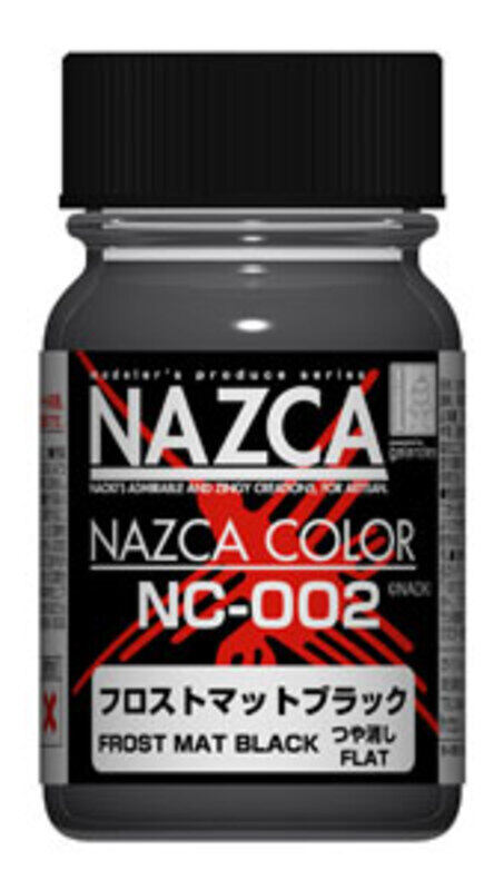 

Gaianotes NAZCA Color (15ml) NC-002 Frost Matte Black (Flat)