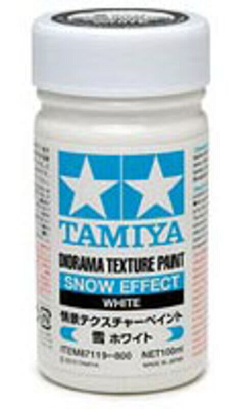 

Tamiya Diorama Texture Paint Snow Effect White (100ml)