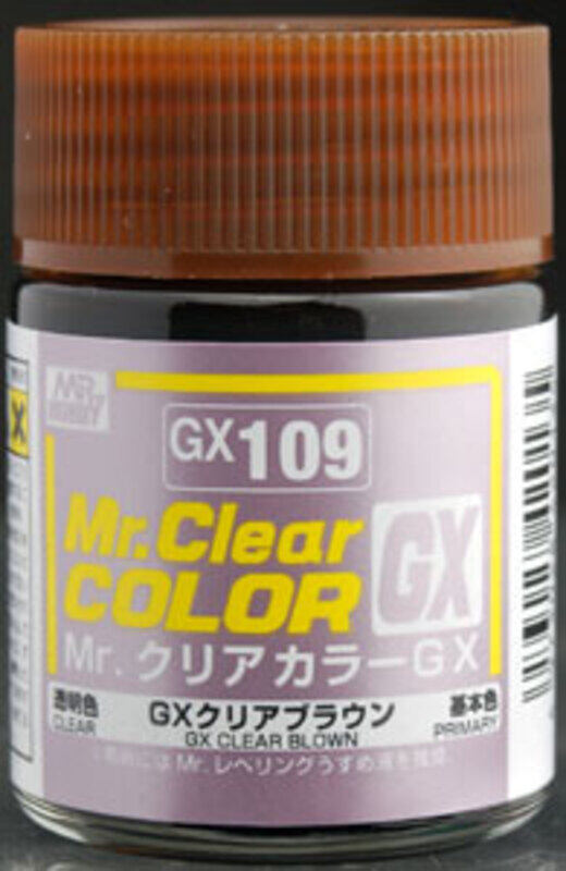 

GSI Creos GX109 Mr. Clear Color GX (18ml) Clear Brown